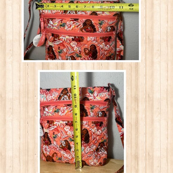 Vera Bradley Triple Zip Hipster in Moana Adventure NWT - Picture 4 of 10